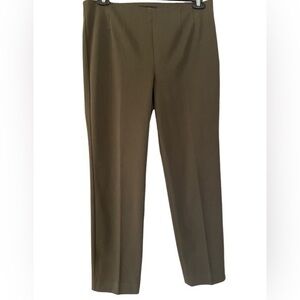 Talbots heritage brown straight leg brown leg trousers in size 12P